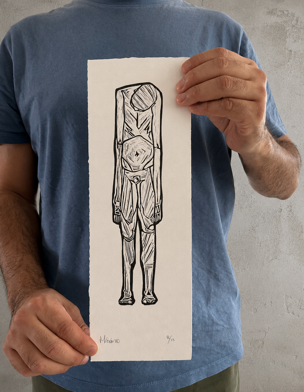 Sin título (Grabado), vista alternativa — Víctor Máximo